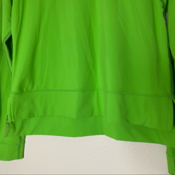 LULULEMON Frond green Run: Warm Up Crew top 4 - Picture 3 of 11